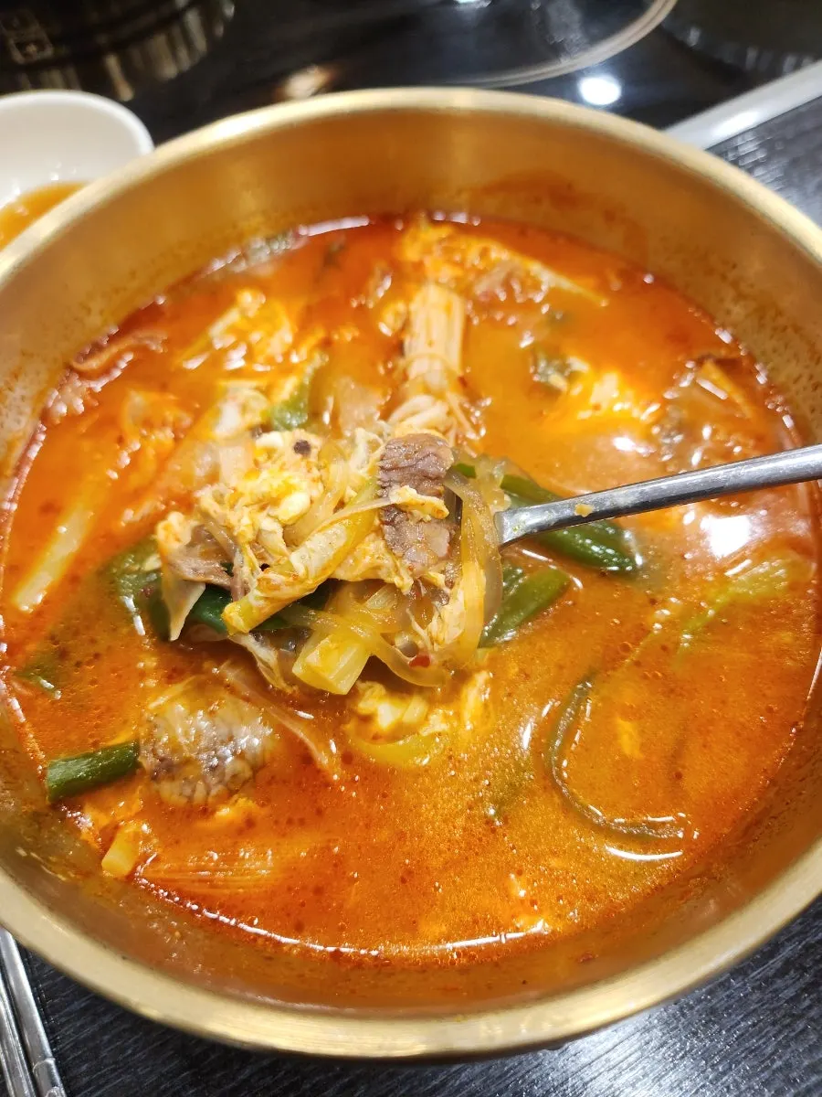 부천 까치울역 한촌설렁탕 방문 첫 사진