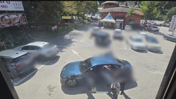원미산 먹자골목 식당 위치 안내