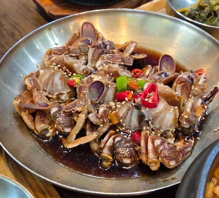 뜰안채밥상과 단품요리 메뉴 안내