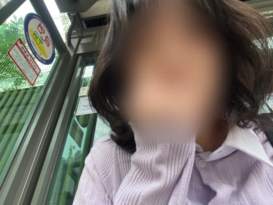 水分が乾いた後のハーシュカット風カール