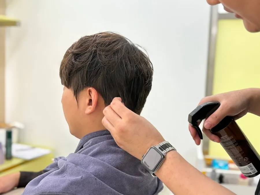 손상모 케어를 위한 클리닉 과정