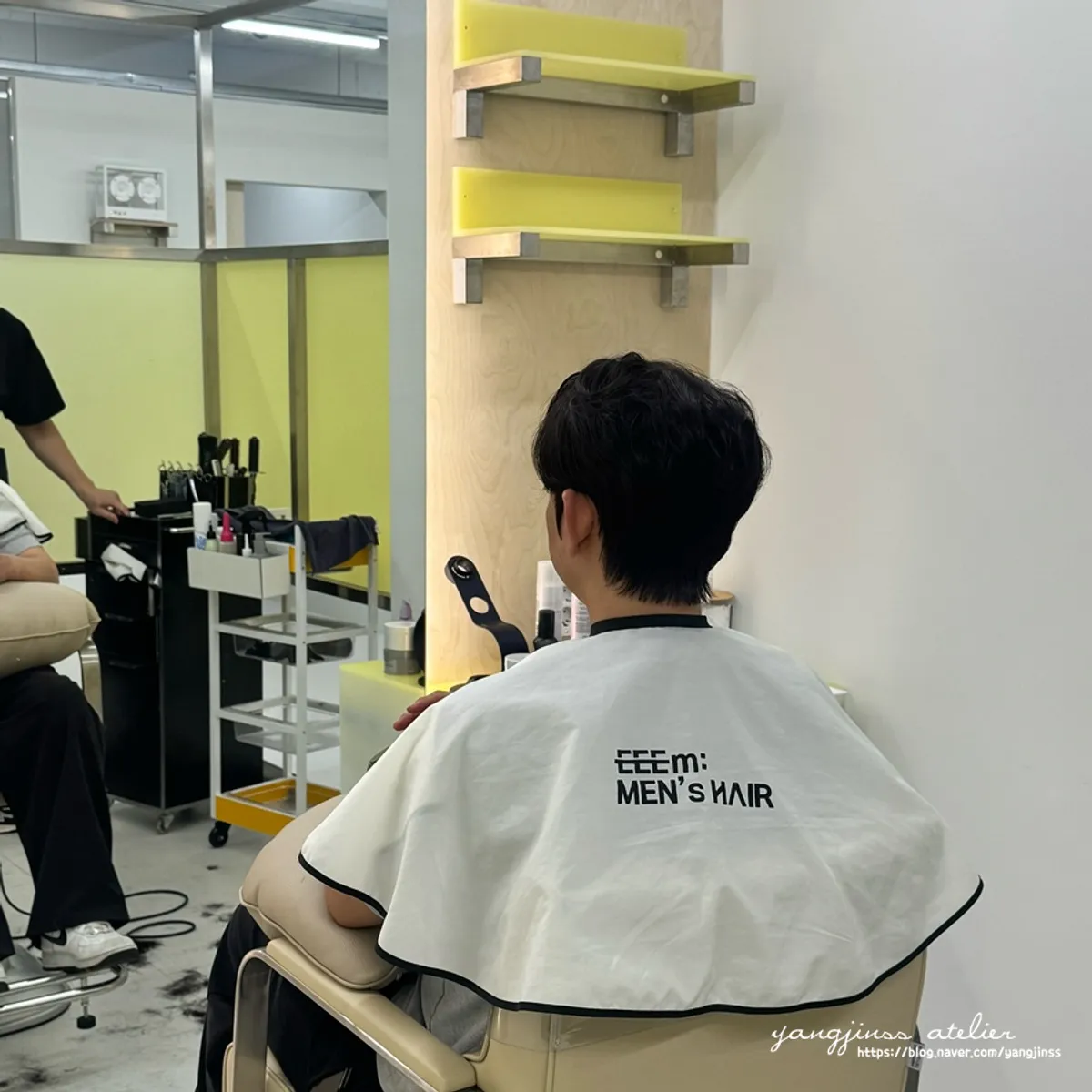Main photo of the down perm result at Ieum Men's Hair Bucheon City Hall Station Branch