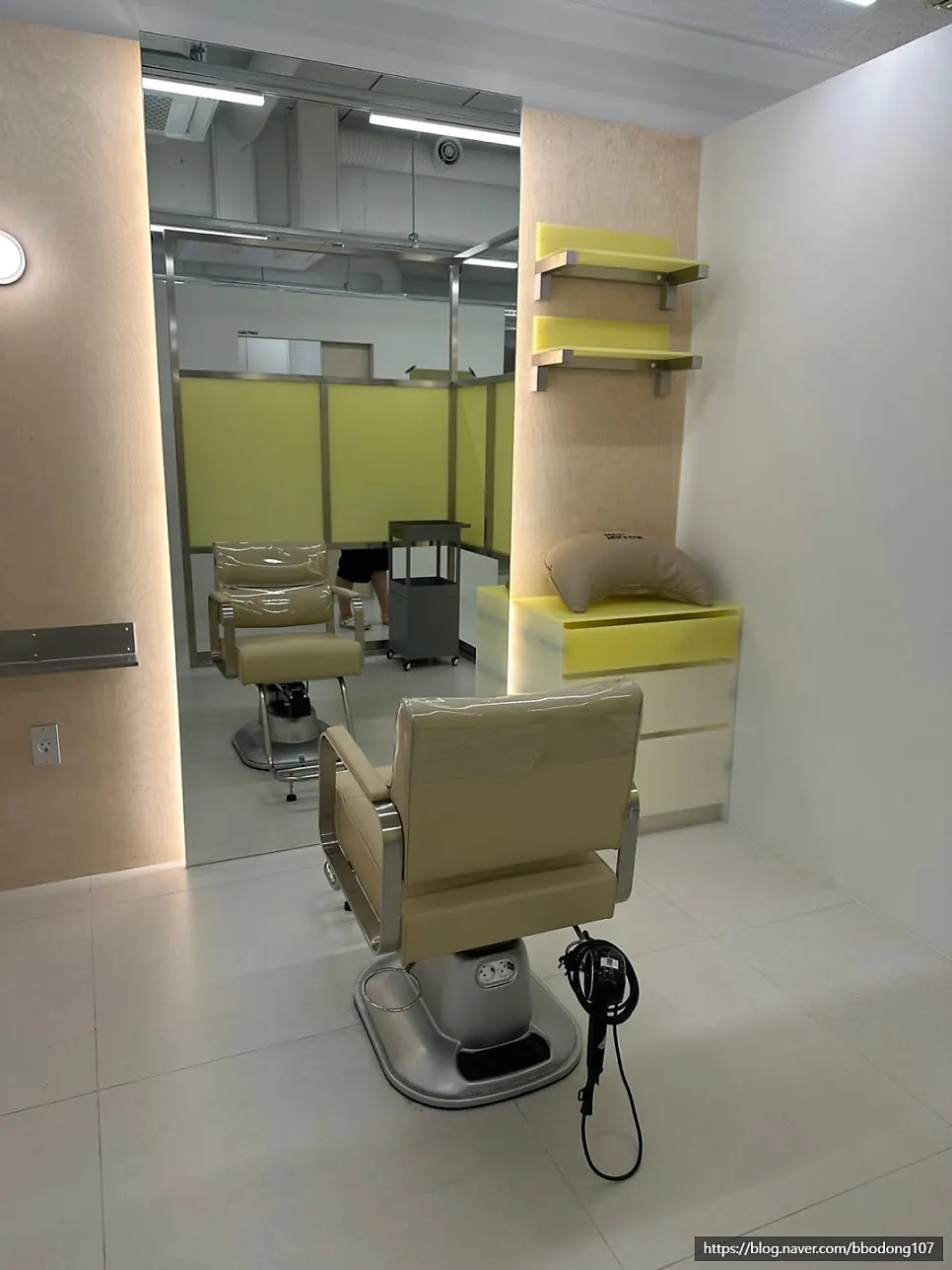 A private one-on-one treatment room