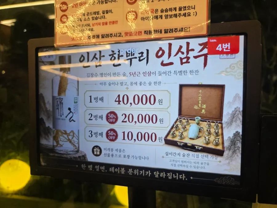 Table spread of the Keunsawi Deluxe Set