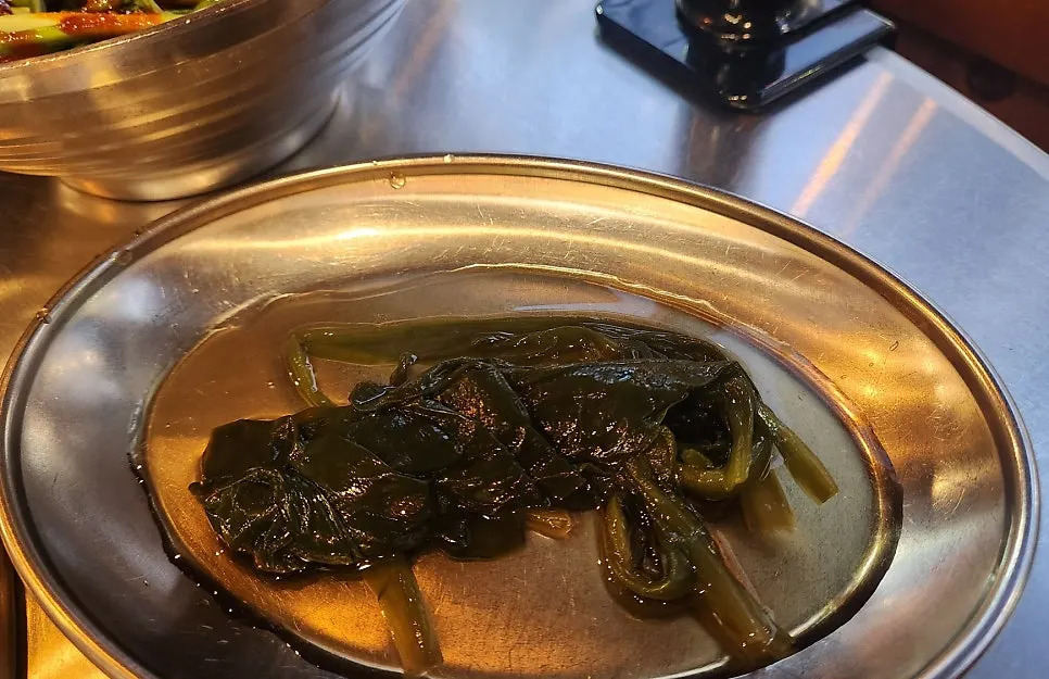 Myeoljeot and salt dipping sauces