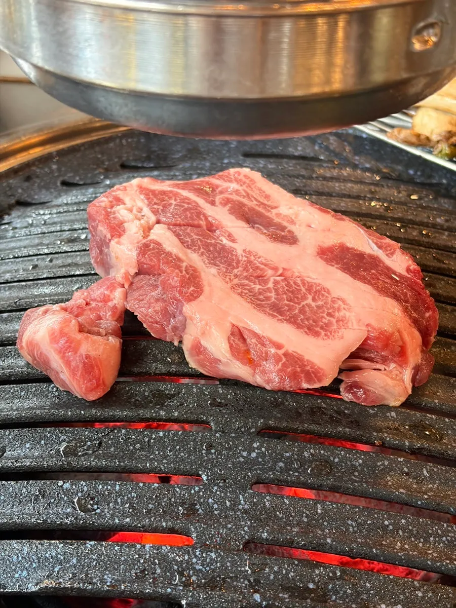 Additional order of pork neck