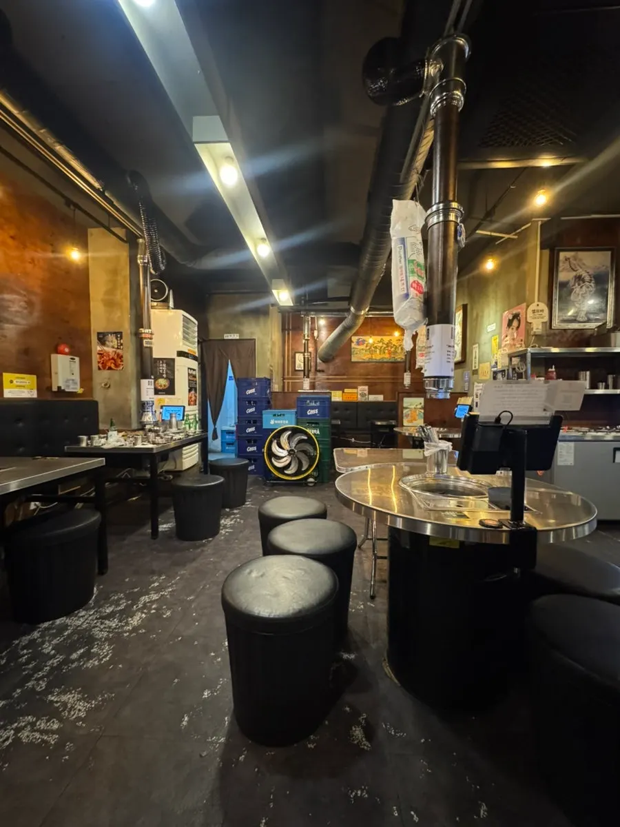 Old-school BBQ atmosphere inside Dwaeji Gongbang