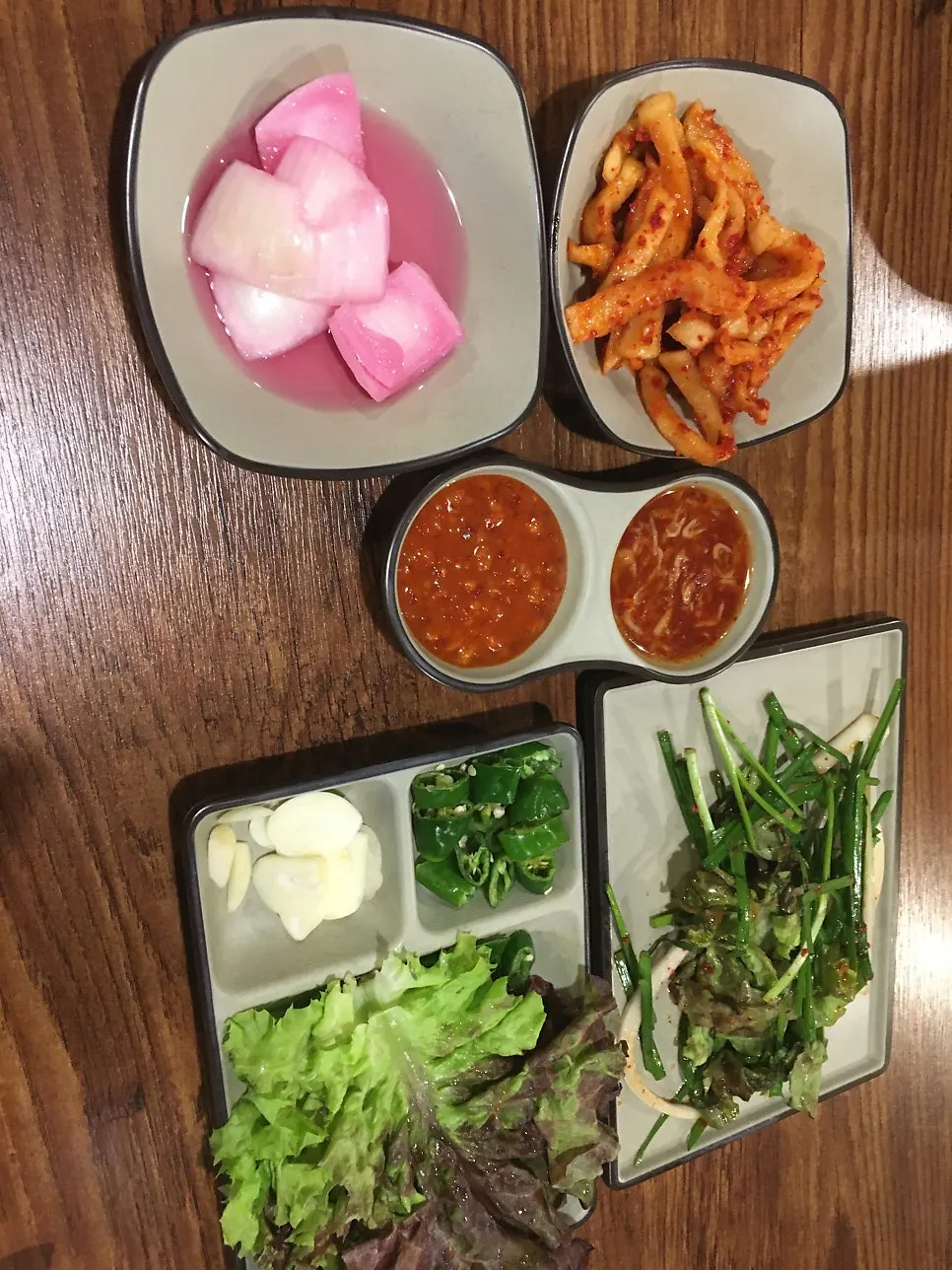 족발과 함께 먹는 무말랭이 반찬