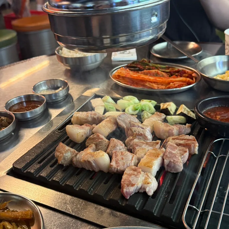 Jumeok-gui assortment of flower neck meat and pork neck