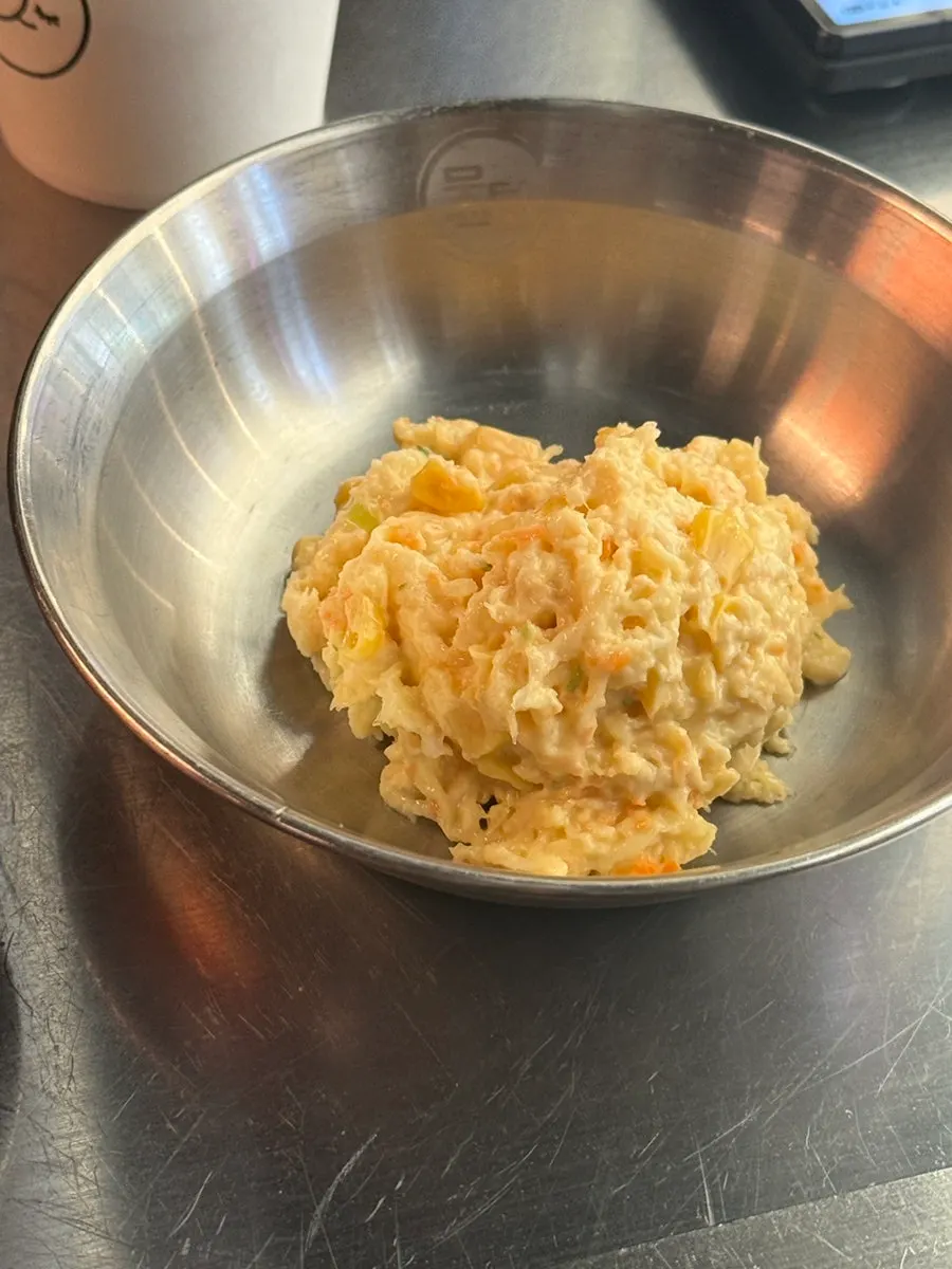 Meljeot and shrimp salt accompaniments