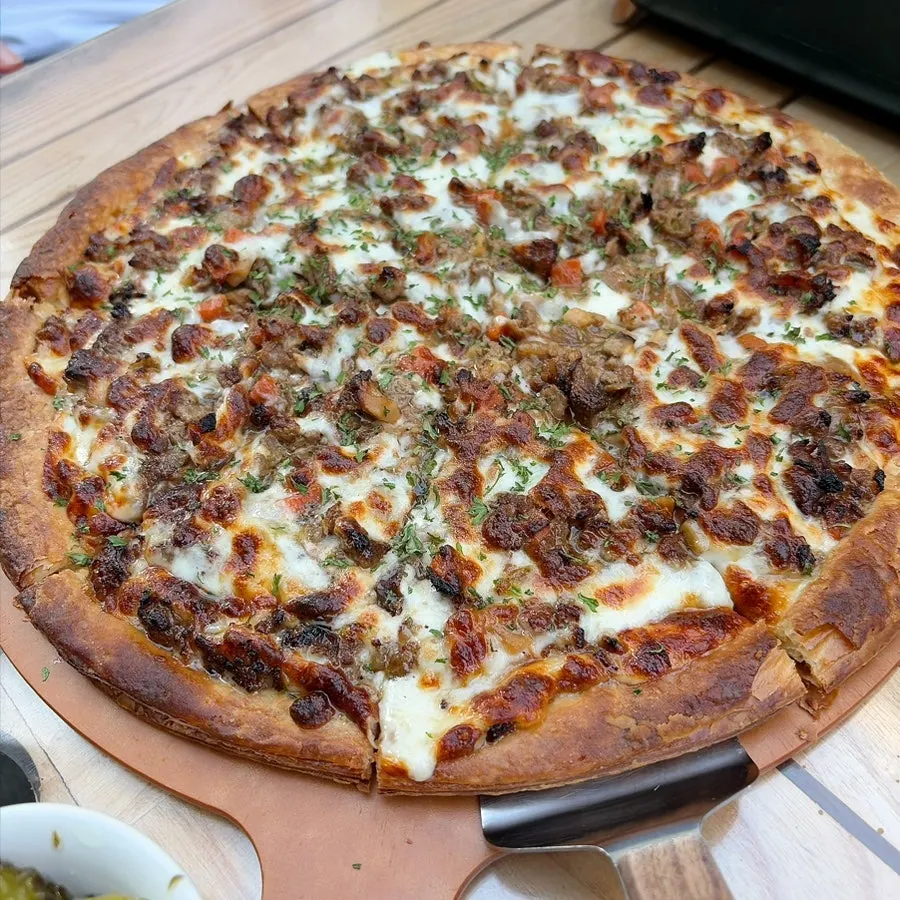 토핑이 푸짐한 불고기피자 페스츄리