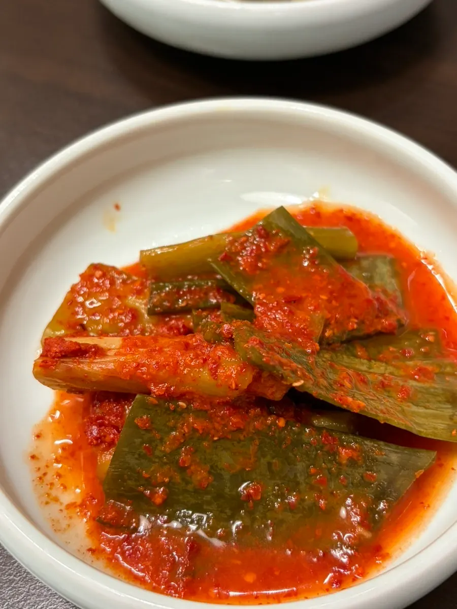 장어와 어울리는 밑반찬
