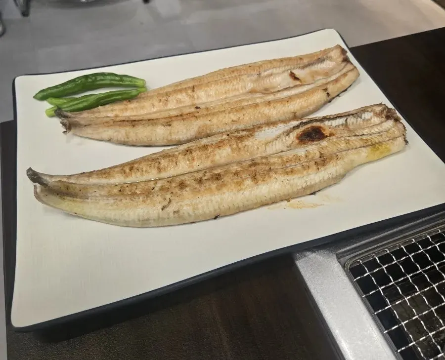 고창풍천장어 장어 소금구이 상차림