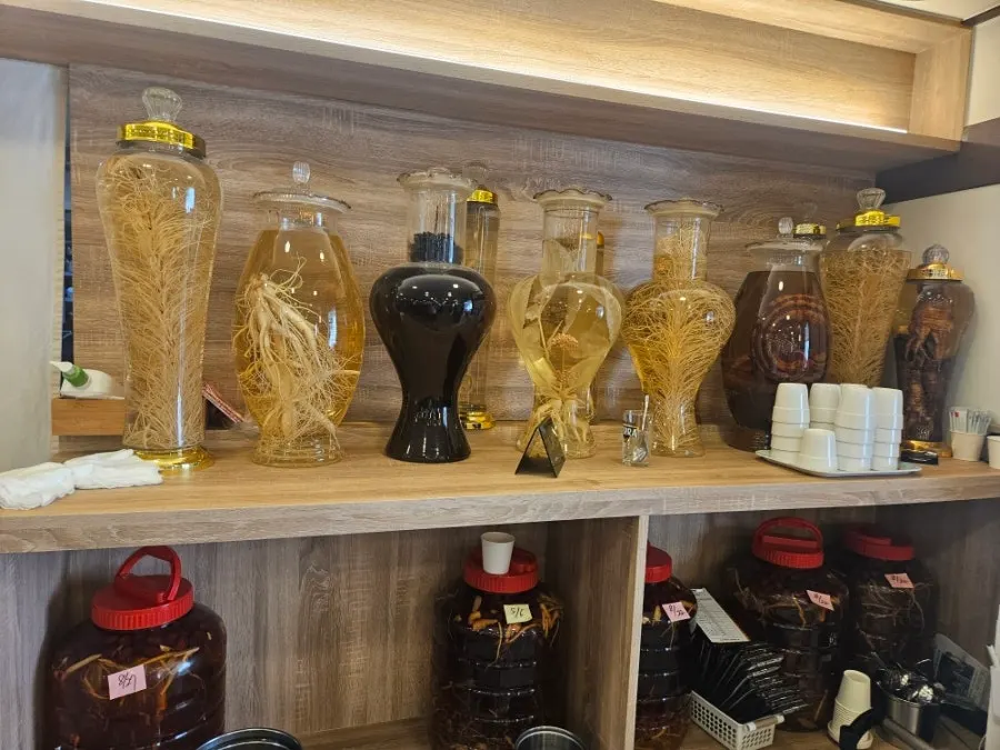 인삼주 맛보기 서비스 안내