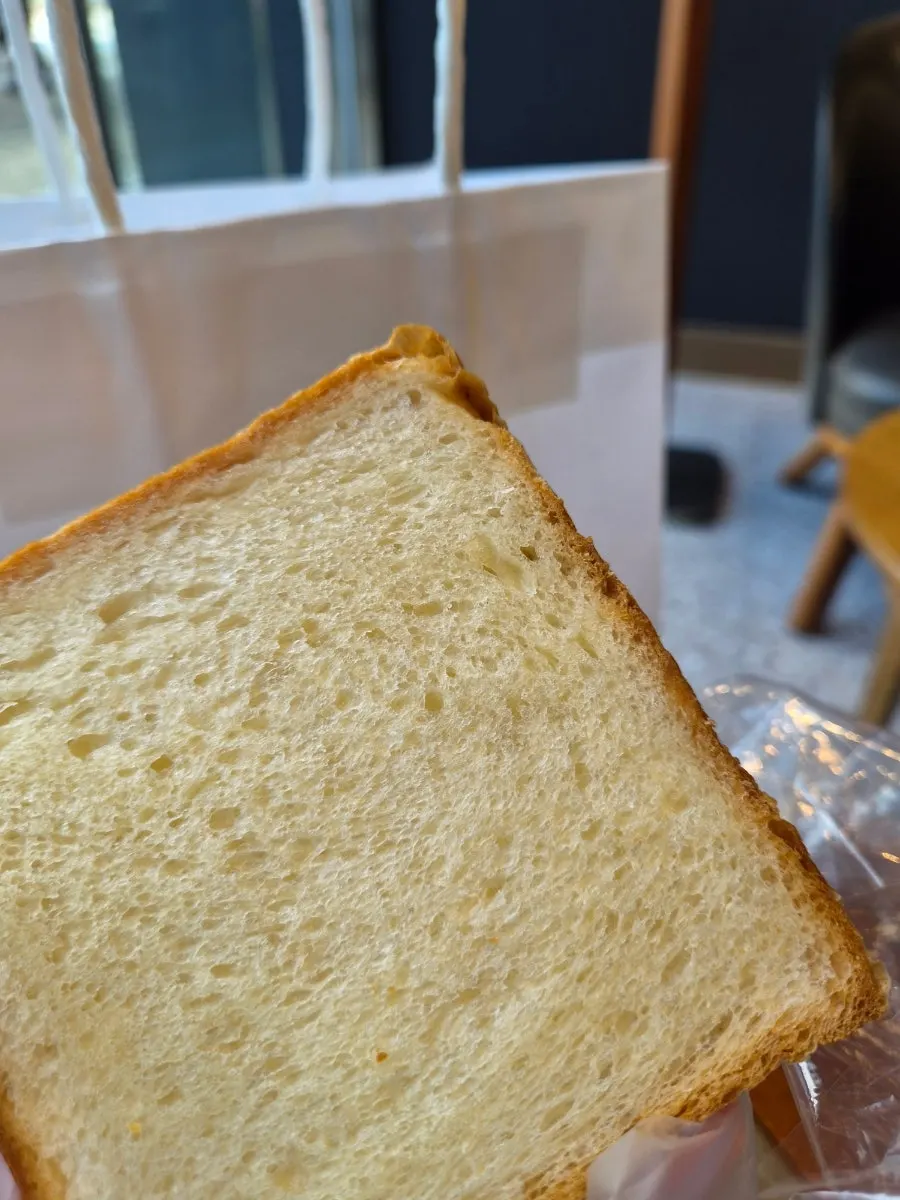 A whole loaf of Easy White Bread's Golden Beurre milk bread