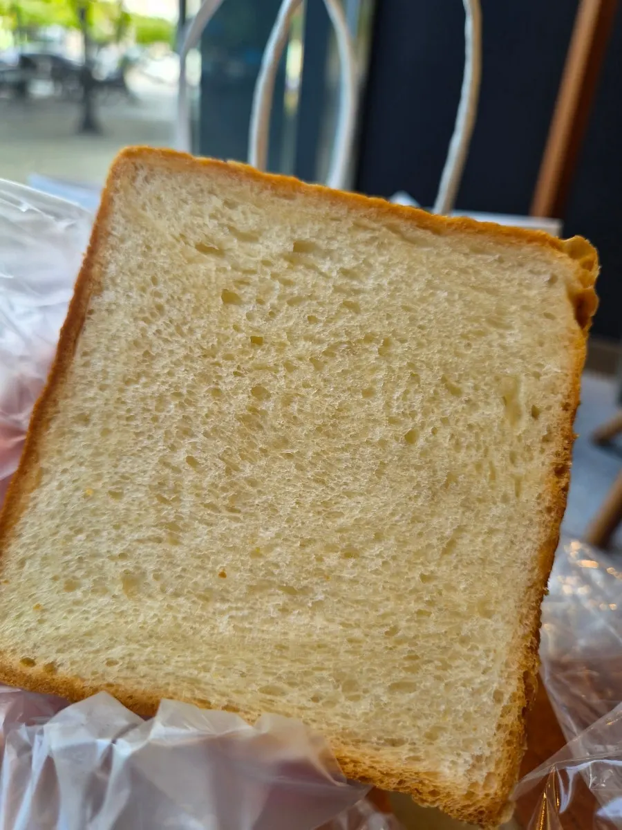 The signature milk bread made with French naturally fermented butter