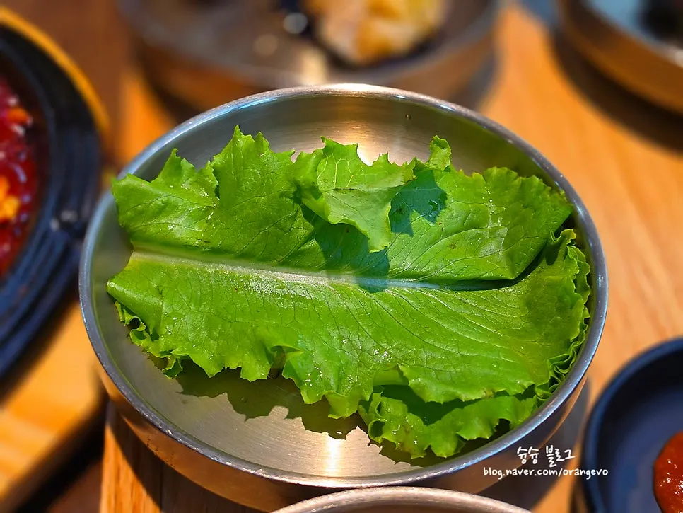Close-up of a tteuranchae bapsang side dish