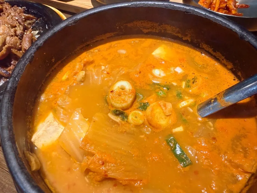 Cheonggukjang served as a basic side dish