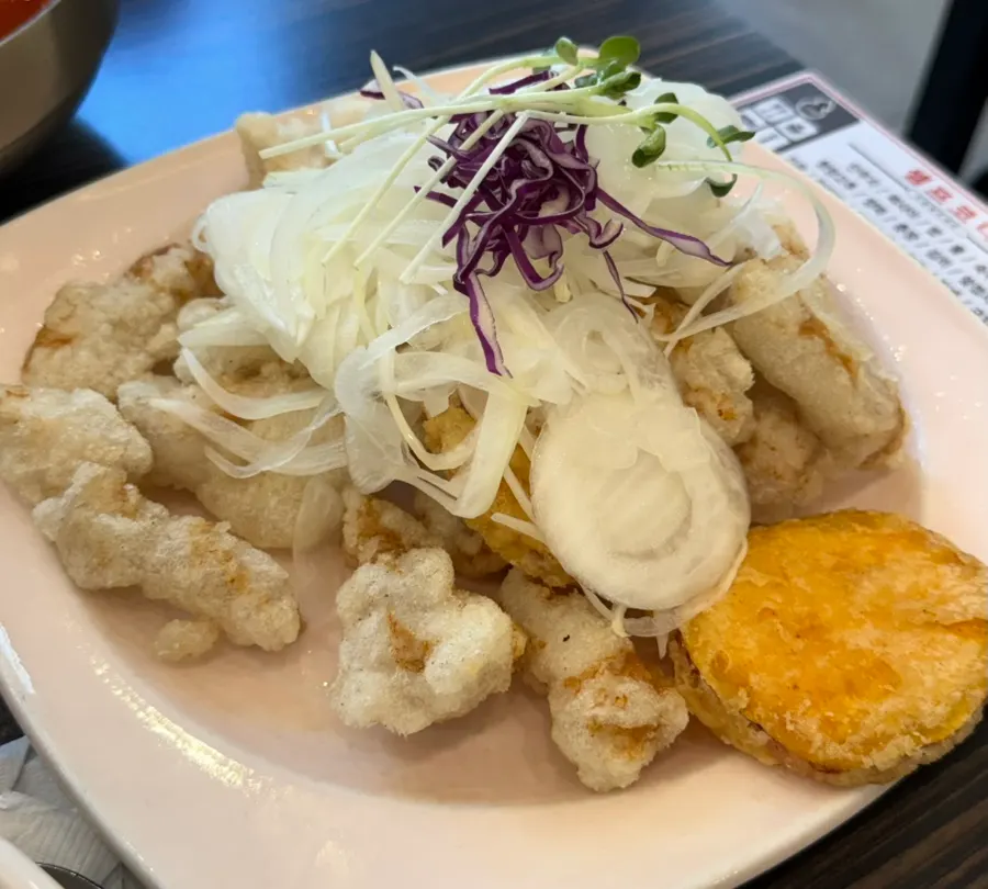A plate of small sticky rice tangsuyuk