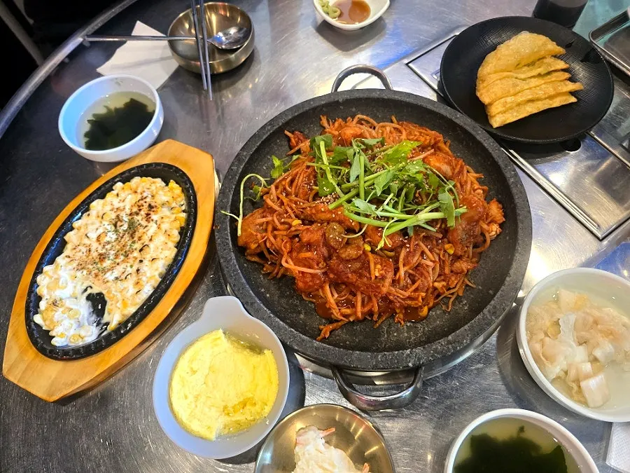해물특별시 부천역본점 아구찜 한상 마지막 사진