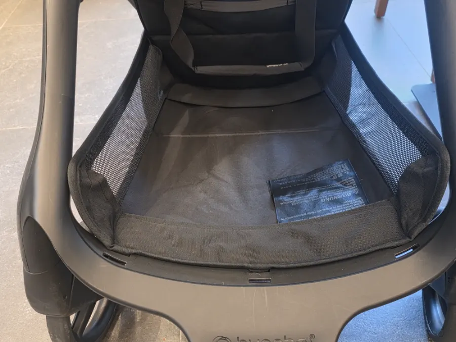 The hybrid stroller looking as good as new