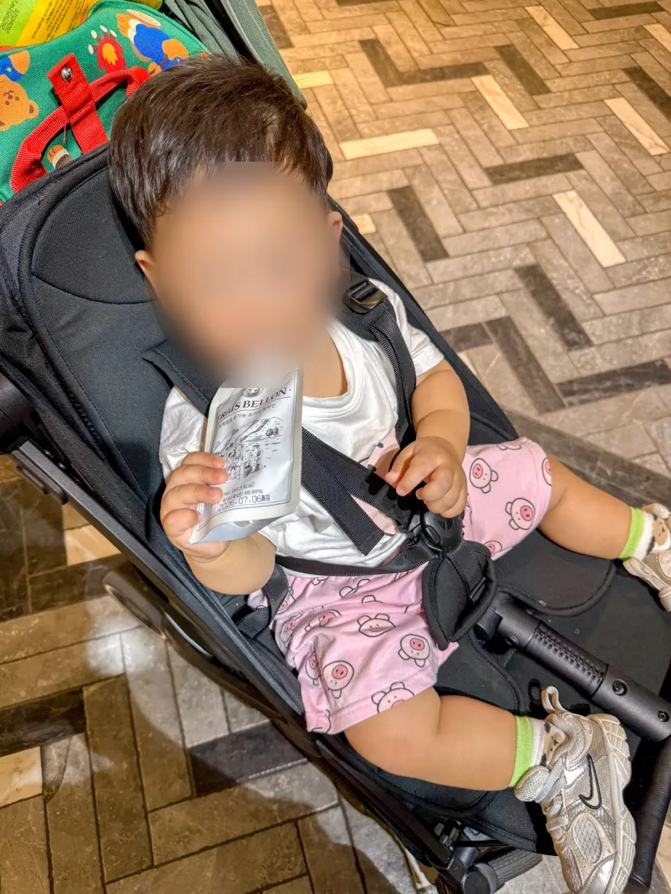 Troli bayi yang digunakan untuk keluar rumah