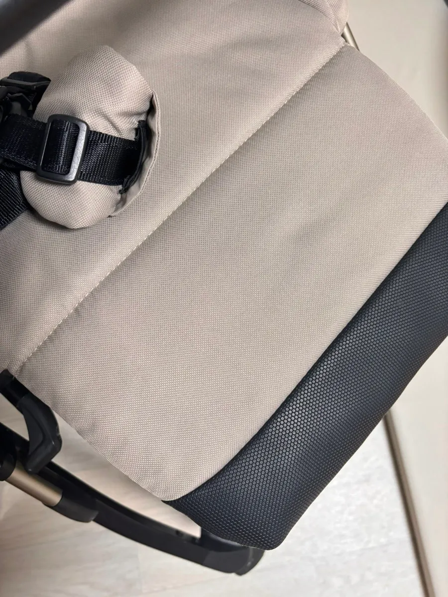 Clean stroller bottom seat after washing