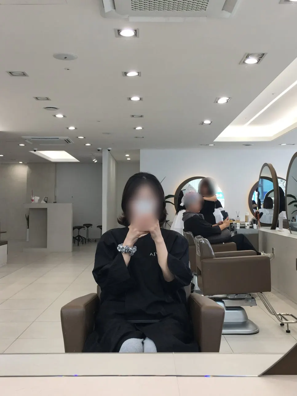 ドリンクとお菓子、ヘアメニュー表