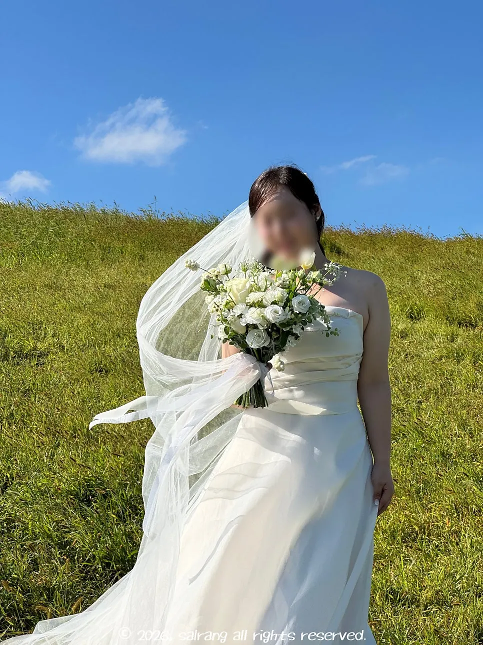 톤을 정리한 애쉬브라운 염색 후 이미지