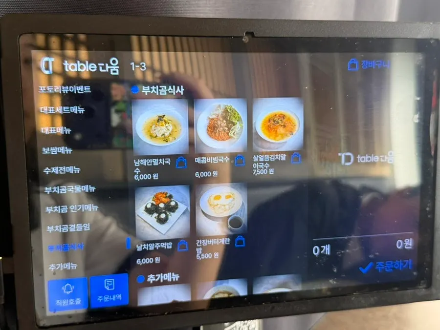 Review event notice at Buchigom