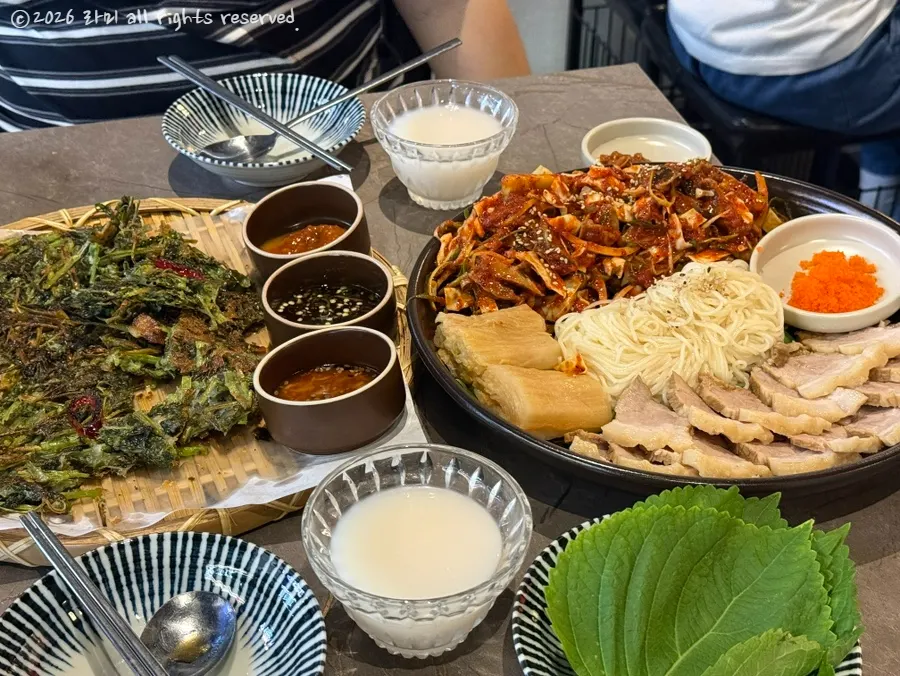 부치곰 영등포구청점 야장 마무리 풍경