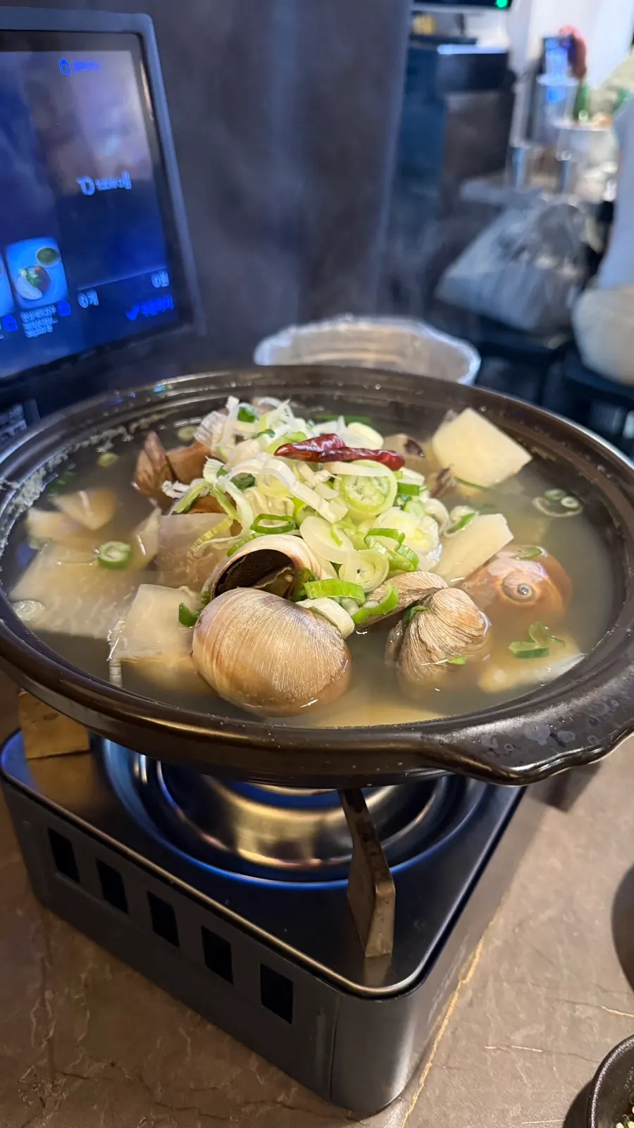 Full spread of the soup set