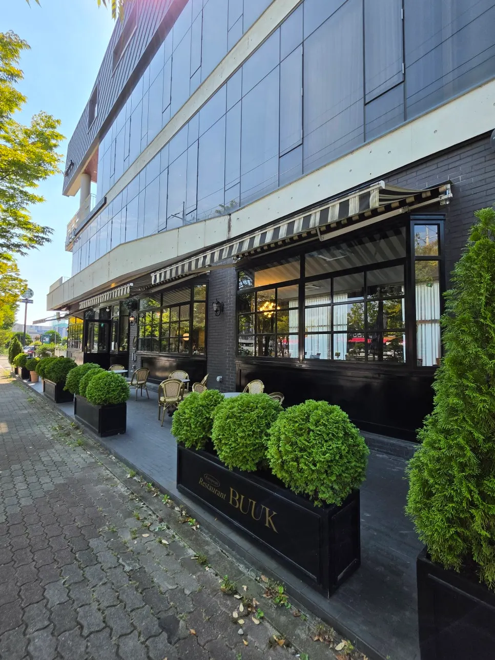 Exterior of Bueokgan Sangmu Branch on Seogwangju-ro, Seo-gu, Gwangju