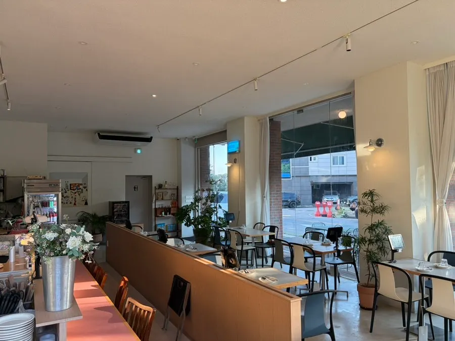 Large table for group seating