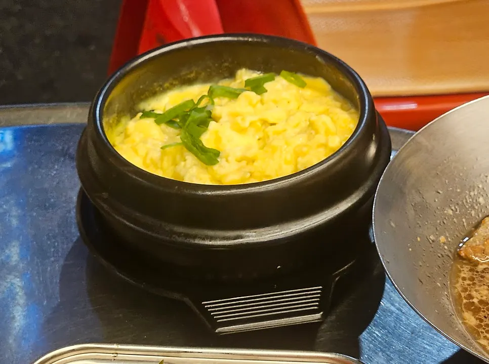 Pickled myeong-i namul and myeongran jeotgal side dishes