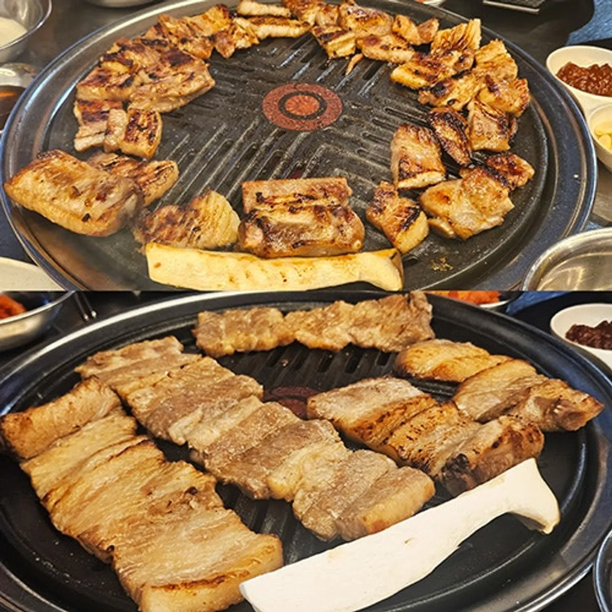 Square photo of the pork ribs at Bueongi Maeul
