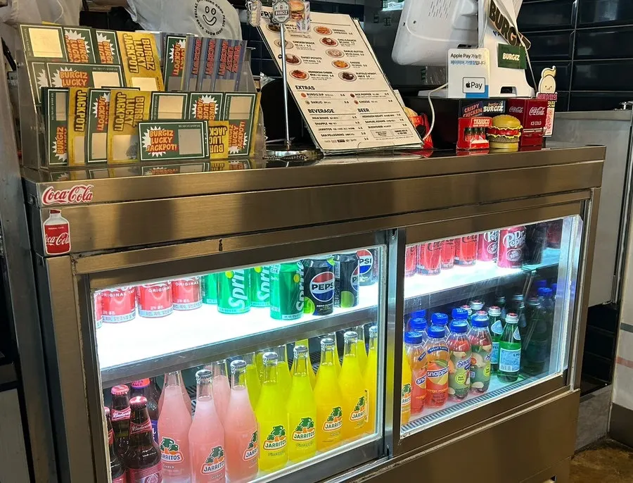 Drink refrigerator at Buggies Tangbang