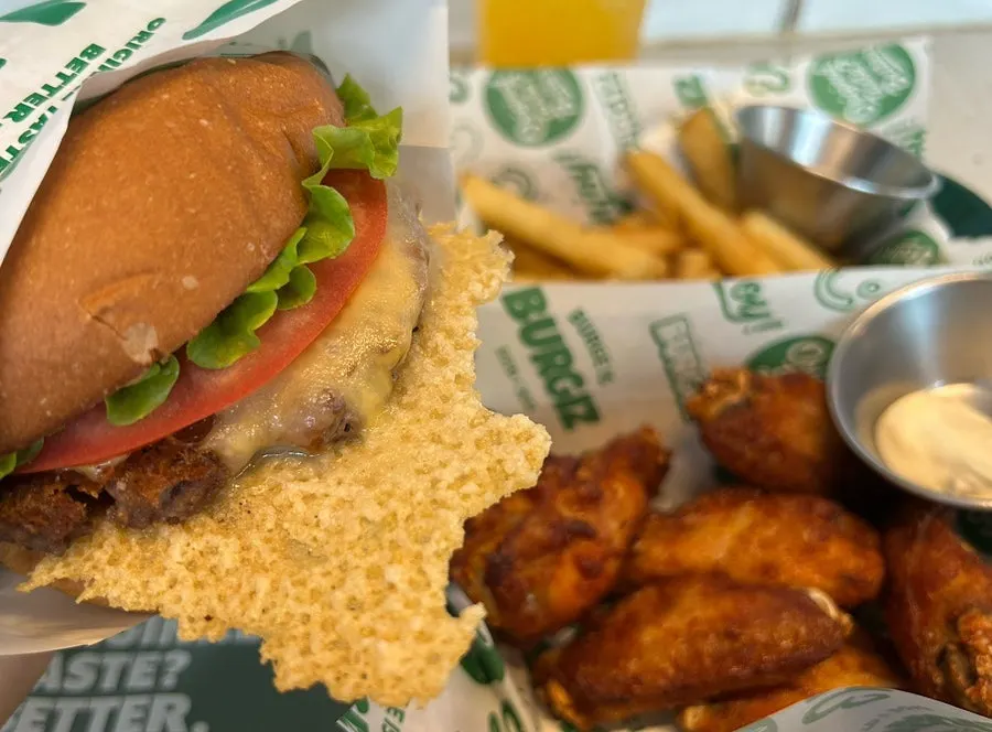 Holding the Cheese Bbang burger