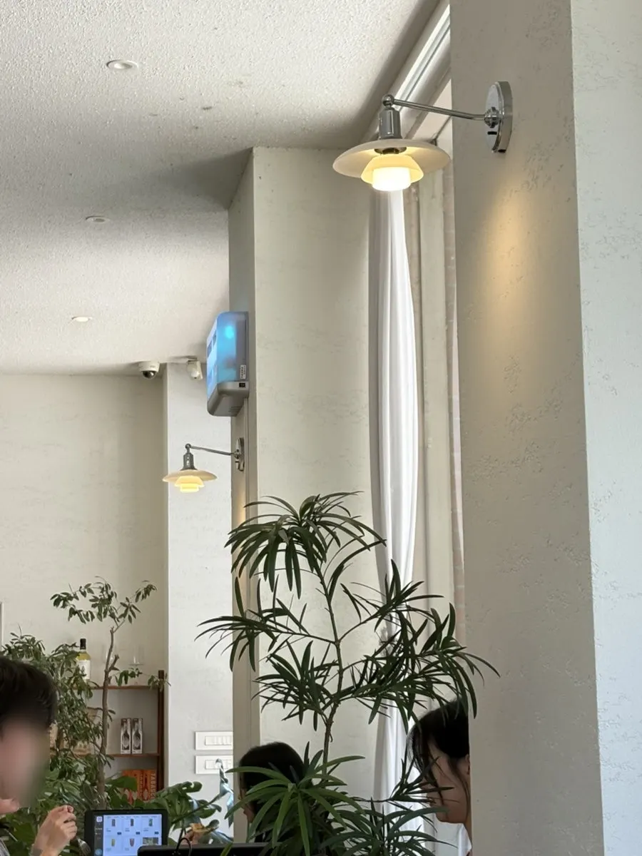 Furniture and lighting inside Bueokgan Suwan Branch