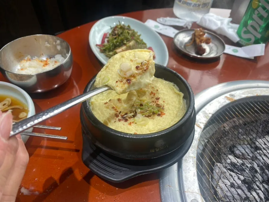 매운맛을 잡아준 뜨끈한 계란찜