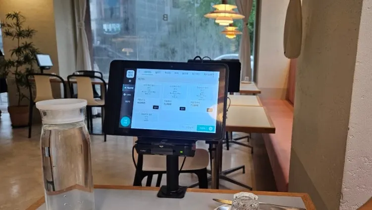 테이블 오더 주문 화면