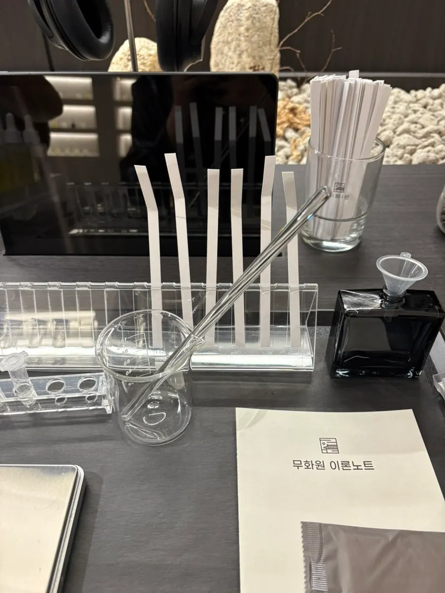 Making perfume samples