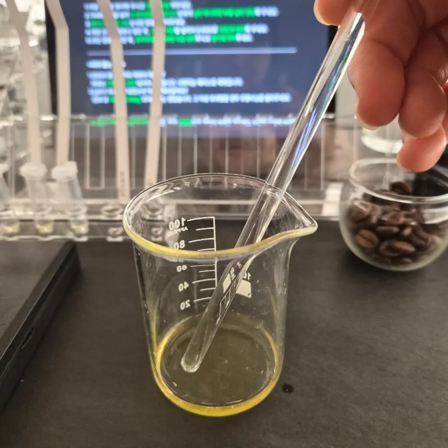 去掉荔枝香後重新調配的過程
