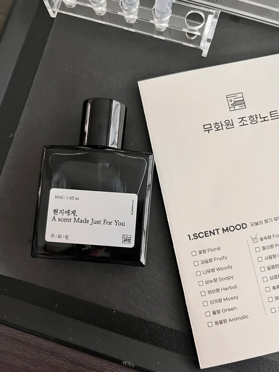 Wrapping up the Bukchon perfume workshop experience