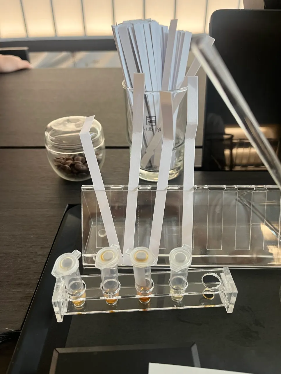 Result of the 4th scent test using the extra tube
