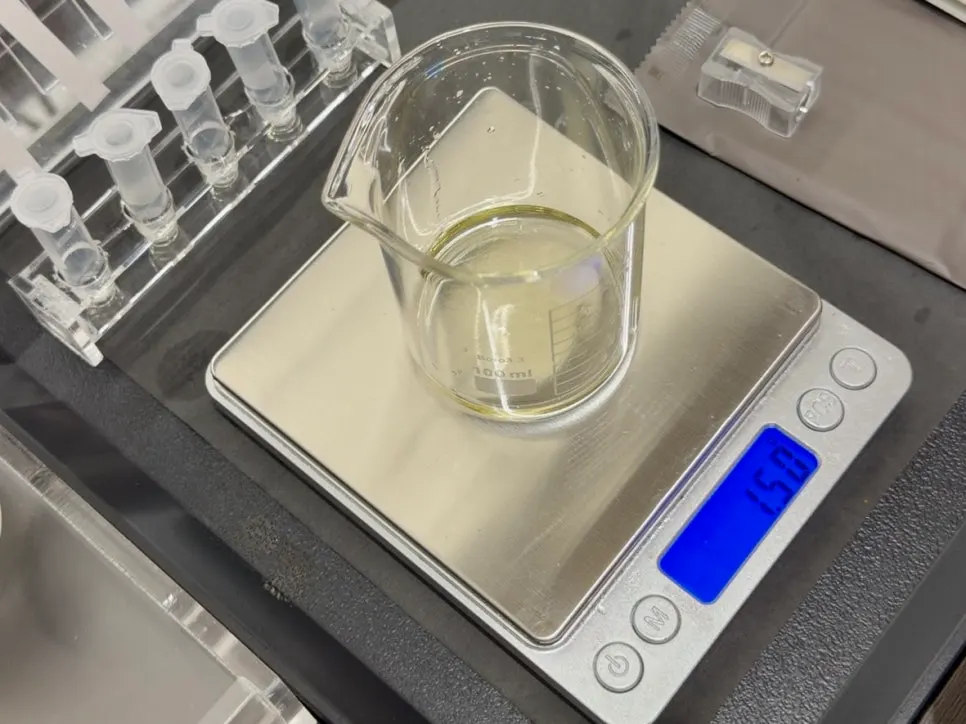 50ml perfume blending process