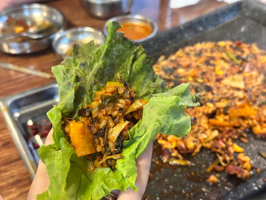 A Korean BBQ date enjoyed with my husband after work