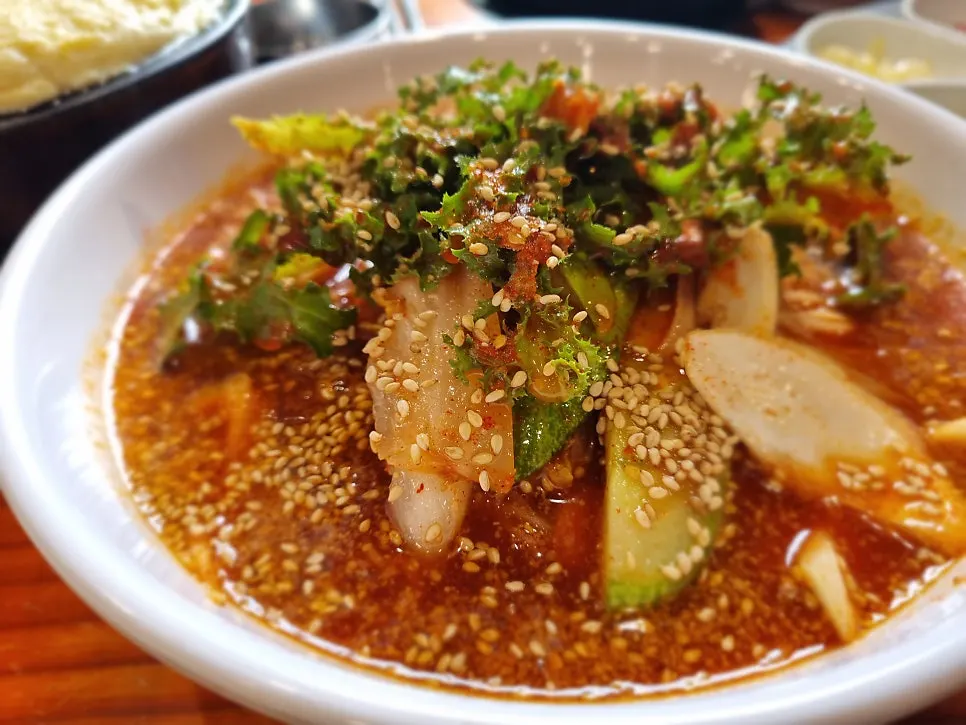 불향집 비빔국수 한 그릇