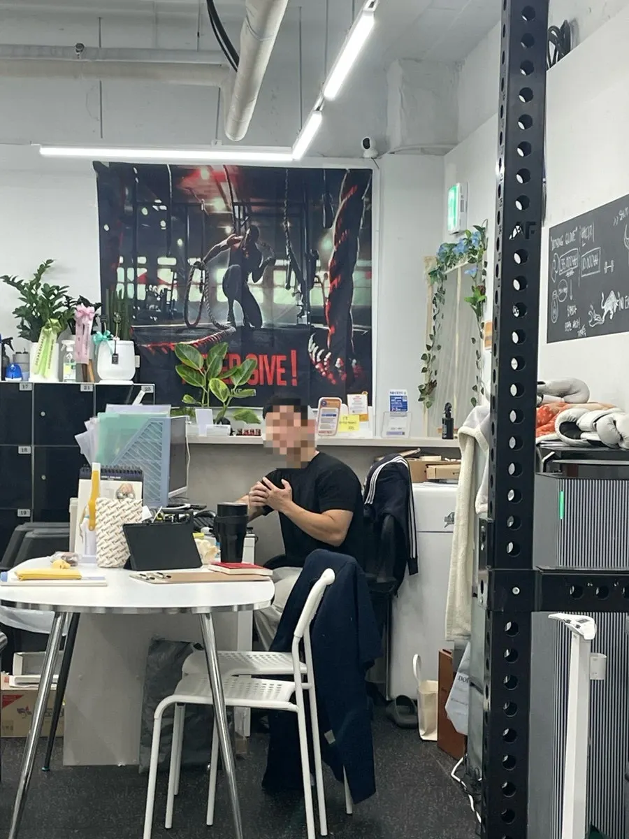 불스벨짐 관장님의 코칭 모습