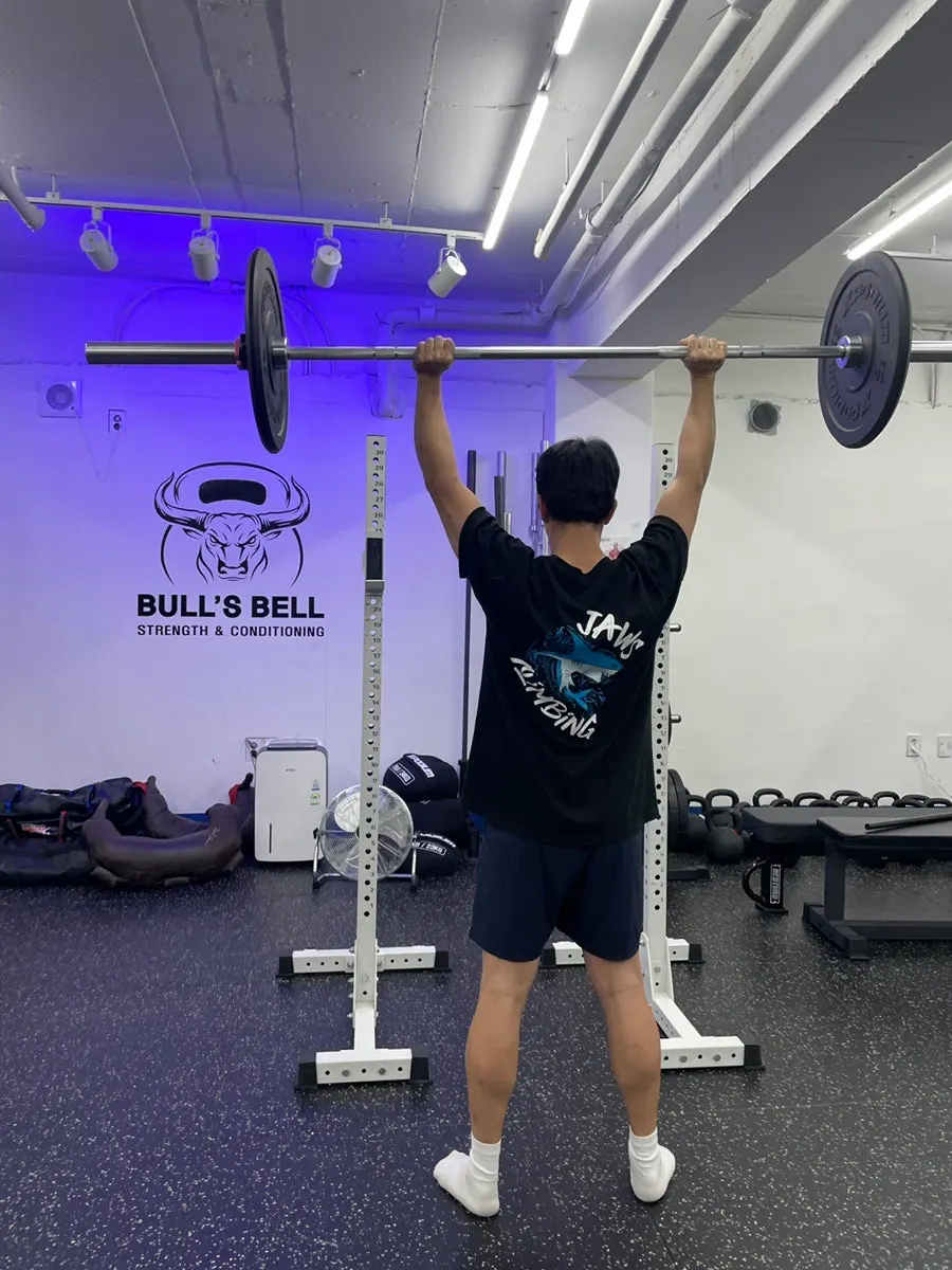 불스벨짐 강변점 수업 중 촬영된 현장